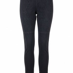 Lauren Ralph  Lauren faux suede front panel pull on. Women's Black Skinny Jeans